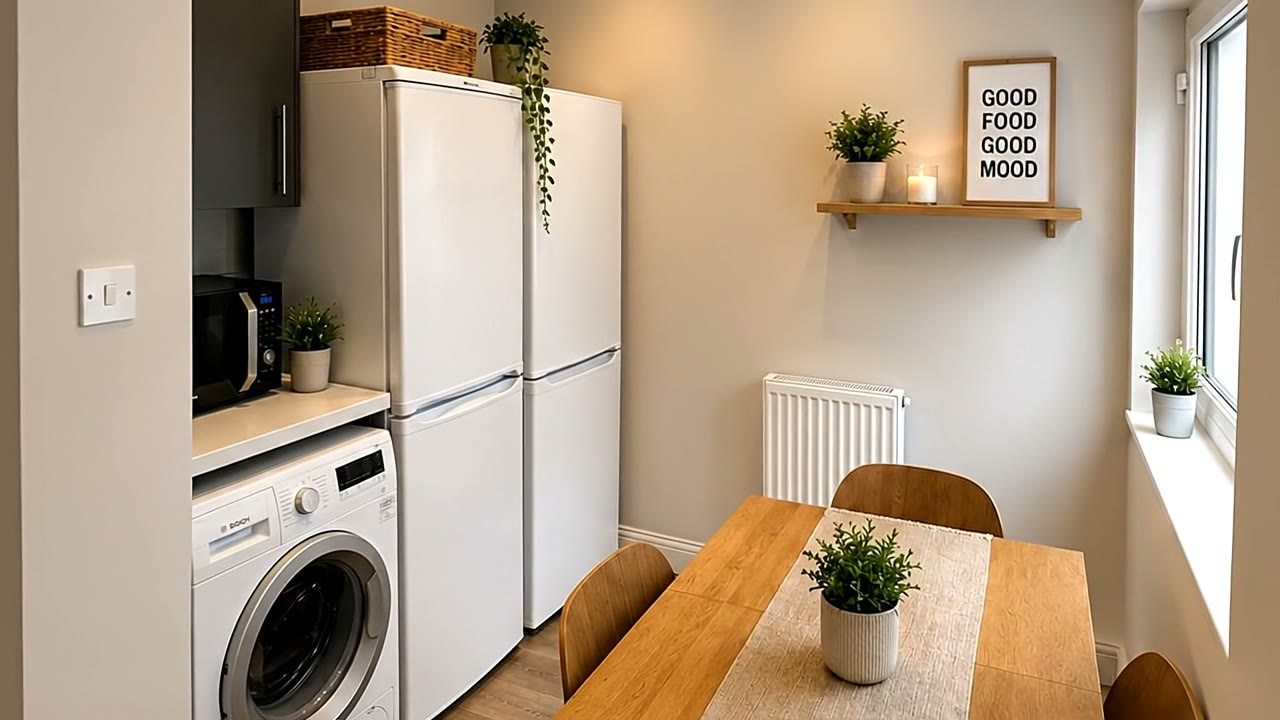 A still from the thirteen room student house walkthrough in Bristol, made from the listing photos